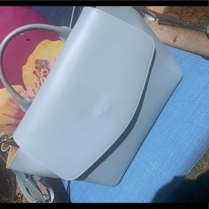 Baby blue neiman Marcus purse!!